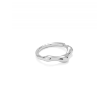 Anel IRREGULAR Prateado Secrecy