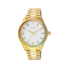 Relógio analógico Tender Shine Dourado Tous