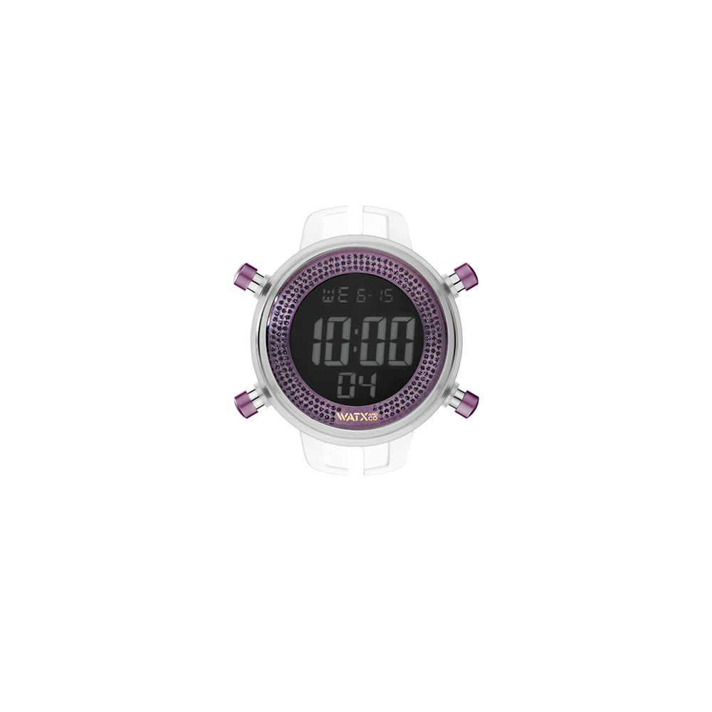 Mostrador WatxAndCo Digital Sparkling / Purple Glitter