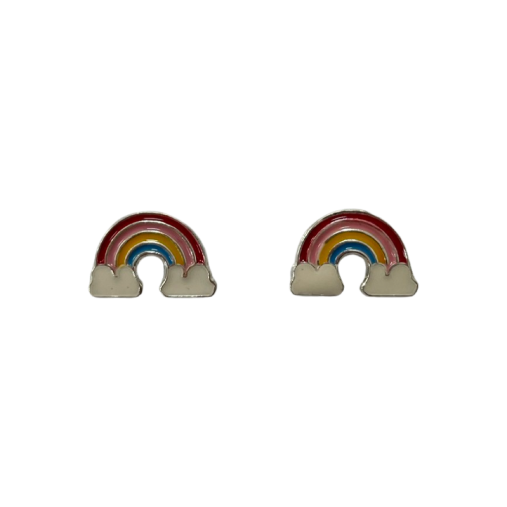 BRINCOS ARCO IRIS ESMALTE