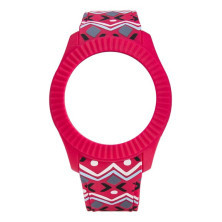 WaxtAndCo Relógio Tribal Vermelho M