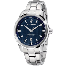 EPOCA 42MM AUTO BLUE DIAL BR SS