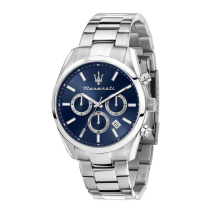 EPOCA 42MM AUTO BLUE DIAL BR SS